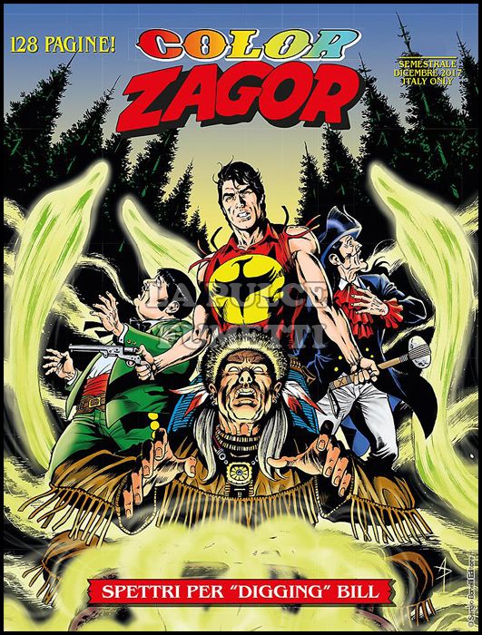 COLOR ZAGOR # 6: SPETTRI PER "DIGGING" BILL